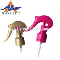 Yuyao professional non spill colorful plastic pump sprayer, cleaning hand sprayer, plastic mouse mini trigger sprayer 24 28